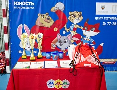 В Благовещенске состоялся конкурс-соревнование ГТО "Папа может!"