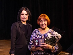 Церемония награждения медалями «За строительство Байкало-Амурской магистрали»