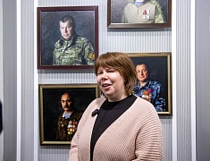 Открытие персональной выставки Олега Семенца «Горячий ветер»